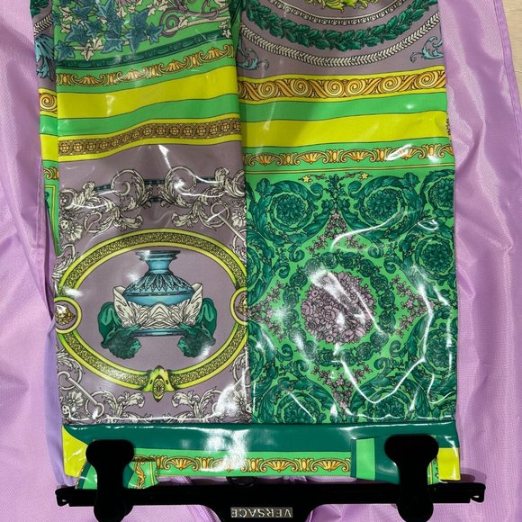 Versace Coated Stretch Jersey Skinny Pants - Picture 3 of 6
